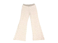 Load image into Gallery viewer, 新品未使用 KAPITAL キャピタル フレアパンツ ワッフル天竺 小花 K2409LP024 サイズ1 ホワイト ベージュ 中古 4c076129