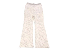 Load image into Gallery viewer, 新品未使用 KAPITAL キャピタル フレアパンツ ワッフル天竺 小花 K2409LP024 サイズ1 ホワイト ベージュ 中古 4c076129