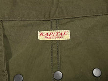 Load image into Gallery viewer, 新品未使用 KAPITAL キャピタル ジャンボカーゴパンツ EK1374LP サイズ3 カーキ コットン ナイロン 中古 4c076130