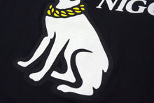 画像をギャラリービューアに読み込む, HUMAN MADE ヒューマンメイド I KNOW NIGO 半袖Tシャツ 86BF79A6 ブラック ホワイト グリーン イエロー サイズS 美品 中古 4c076137