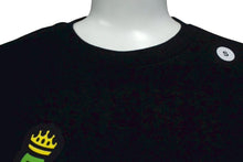 画像をギャラリービューアに読み込む, HUMAN MADE ヒューマンメイド I KNOW NIGO 半袖Tシャツ 86BF79A6 ブラック ホワイト グリーン イエロー サイズS 美品 中古 4c076137