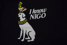 画像をギャラリービューアに読み込む, 新品未使用品 Human Made x I Know NIGO ヒューマンメイド 半袖Ｔシャツ ブラック コットン サイズXL 中古 4c076142