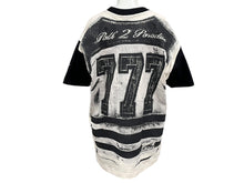 画像をギャラリービューアに読み込む, 新品未使用 HELLSTAR ヘルスター 777 Path 2 Paradise 半袖Ｔシャツ ホワイト ブラック コットン サイズS 中古 4c076155