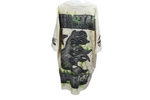 画像をギャラリービューアに読み込む, 新品未使用 HELLSTAR ヘルスター WAR READY ウォーレディ 半袖Tシャツ コットン クリーム レッド グリーン サイズXL 中古 4c076161