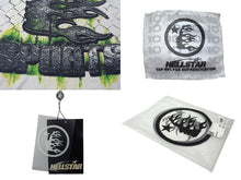 画像をギャラリービューアに読み込む, 新品未使用 HELLSTAR ヘルスター WAR READY ウォーレディ 半袖Tシャツ コットン クリーム レッド グリーン サイズXL 中古 4c076161