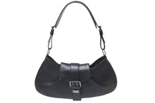 Load image into Gallery viewer, CHRISTIAN DIOR クリスチャンディオール ストリートシックライン ワンショルダーバッグ BO B 0042 レザー ブラック 美品 中古 4c076172