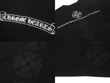 画像をギャラリービューアに読み込む, CHROME HEARTS クロムハーツ 半袖Tシャツ ホースシュー CHロゴ U.S.A製 コットン ブラック サイズS 美品 中古 4c076178