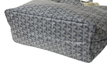 Load image into Gallery viewer, 新品未使用 GOYARD ゴヤール サンルイPM バッグ トートバッグ STLOUIPMLTY01CL01P グレー PVC レザー 中古 4c076187