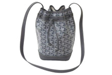 画像をギャラリービューアに読み込む, 新品未使用 GOYARD ゴヤール プティ フロ バケットバッグ ショルダーバッグ PEFLOTPMLTY51CL51P グレー レザー PVC 中古 4c076199