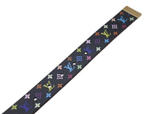 画像をギャラリービューアに読み込む, LOUIS VUITTON ルイ ヴィトン サンチュール ベルト モノグラム 80/32 M9271 PVC マルチカラー ゴールド金具 美品 中古 4c076200 正規品
