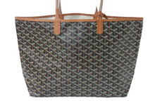 画像をギャラリービューアに読み込む, 新品未使用 GOYARD ゴヤール サンルイPM バッグ トートバッグ STLOUIPMLTY01CL01P ブラウン PVC レザー 中古 4c076202