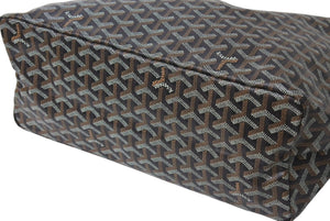 New and unused GOYARD Saint Louis PM bag tote bag STLOUIPMLTY01CL01P brown PVC leather used 4c076202