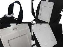 画像をギャラリービューアに読み込む, 極美品 MAISON MARGIELA メゾンマルジェラ リュック バックパック s55wa0124 ステッチ ブラック ナイロン 中古 4c076214