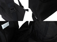 画像をギャラリービューアに読み込む, 極美品 MAISON MARGIELA メゾンマルジェラ リュック バックパック s55wa0124 ステッチ ブラック ナイロン 中古 4c076214