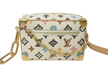 画像をギャラリービューアに読み込む, 極美品 LOUIS VUITTON ルイヴィトン ミニソフトトランク ショルダーバッグ M25132 モノグラムクラギー Tyler,The Creator 中古 4c076224