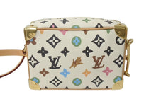画像をギャラリービューアに読み込む, 極美品 LOUIS VUITTON ルイヴィトン ミニソフトトランク ショルダーバッグ M25132 モノグラムクラギー Tyler,The Creator 中古 4c076224