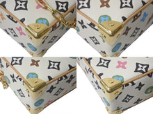 画像をギャラリービューアに読み込む, 極美品 LOUIS VUITTON ルイヴィトン ミニソフトトランク ショルダーバッグ M25132 モノグラムクラギー Tyler,The Creator 中古 4c076224