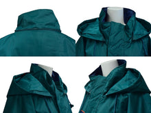画像をギャラリービューアに読み込む, 極美品 JEFF HAMILTON ジェフハミルトン ジャケット グリーン ナイロン フラッシャー付き サイズXL シルバー金具 中古 4c076235
