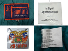 画像をギャラリービューアに読み込む, 極美品 JEFF HAMILTON ジェフハミルトン ジャケット グリーン ナイロン フラッシャー付き サイズXL シルバー金具 中古 4c076235