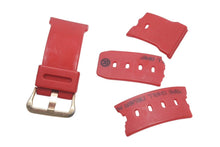 Load image into Gallery viewer, CASIO G-SHOCK A BATHING APE カシオ アベイシングエイプ コラボウォッチ 腕時計 DW-6900 レッド シルバー金具 中古 4c076254