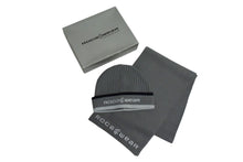 Load image into Gallery viewer, 新品未使用 ROCAWEAR ロカウェア knit hat &amp; scarf ニットハット &amp; スカーフ セット グレー アクリル 中古 4c076261