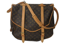 Load image into Gallery viewer, LOUIS VUITTON ルイヴィトン モノグラム ソミュール 43 M42252 ショルダーバッグ ブラウン ゴールド金具 良品 中古 4c076297