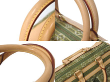 Load image into Gallery viewer, 極美品 LOUIS VUITTON ルイヴィトン ネオスピーディ ハンドバッグ M95215 モノグラムデニム カーキ ゴールド金具 中古 4c076351