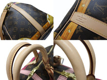 画像をギャラリービューアに読み込む, LOUIS VUITTON ルイヴィトン モノグラム サマートランク キーポル バンドリエール50 ボストンバッグ 2018年 M43613 イニシャル入り ブラウン 美品 中古 4c076391