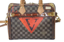 Load image into Gallery viewer, 極美品 LOUIS VUITTON ルイヴィトン トランスフォームド ダミエ スピーディ バンドリエール 25 2WAY ハンドバッグ M52249 ブラウン ブラック ショルダーゴールド金具 中古 4c076392