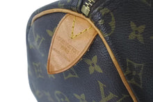 Load image into Gallery viewer, LOUIS VUITTON ルイヴィトン ハンドバッグ M41528 スピーディ25 ブラウン モノグラムキャンバス 良品 中古 4c076395