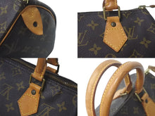 Load image into Gallery viewer, LOUIS VUITTON ルイヴィトン ハンドバッグ M41528 スピーディ25 ブラウン モノグラムキャンバス 良品 中古 4c076395