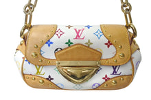 Load image into Gallery viewer, LOUIS VUITTON ルイヴィトン マリリンPM ワンショルダーバッグ M40127 モノグラム マルチカラー 村上隆 美品 中古 4c076405