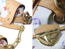 Load image into Gallery viewer, LOUIS VUITTON ルイヴィトン マリリンPM ワンショルダーバッグ M40127 モノグラム マルチカラー 村上隆 美品 中古 4c076405