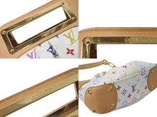 Load image into Gallery viewer, LOUIS VUITTON ルイヴィトン モノグラムマルチカラー ジュディPM 村上隆 ハンドバッグ M40257 ホワイト 美品 中古 4c076415