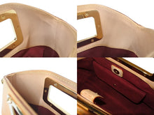 Load image into Gallery viewer, LOUIS VUITTON ルイヴィトン モノグラムマルチカラー ジュディPM 村上隆 ハンドバッグ M40257 ホワイト 美品 中古 4c076415
