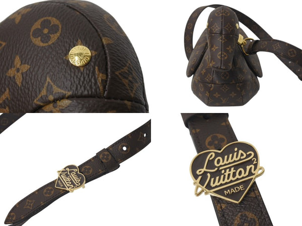新品同様 LOUIS VUITTON ルイヴィトン × NIGO ニゴー ダック バッグ ショルダーバッグ M45990 モノグラム アヒル 中古 4c076431