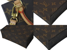 Load image into Gallery viewer, 極美品 LOUIS VUITTON ルイヴィトン プティット サックプラ ハンドバッグ M69442 2WAY モノグラム ブラウン ゴールド金具 中古 4c076432