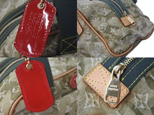 Load image into Gallery viewer, LOUIS VUITTON ルイヴィトン モノグラモフラージュ デニム ジャスミン ハンドバッグ M95772 カーキ 村上隆 廃盤 美品 中古 4c076438