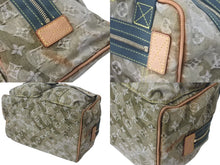 Load image into Gallery viewer, LOUIS VUITTON ルイヴィトン モノグラモフラージュ デニム ジャスミン ハンドバッグ M95772 カーキ 村上隆 廃盤 美品 中古 4c076438