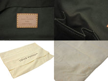 Load image into Gallery viewer, LOUIS VUITTON ルイヴィトン モノグラモフラージュ デニム ジャスミン ハンドバッグ M95772 カーキ 村上隆 廃盤 美品 中古 4c076438