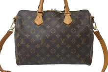 画像をギャラリービューアに読み込む, LOUIS VUITTON ルイヴィトン ショルダーバッグ 2way M41112 スピーディバンドリエール30 モノグラム 美品 中古 4c076441