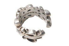 画像をギャラリービューアに読み込む, CHROME HEARTS クロムハーツ ダブルフローラルクロスリング 指輪 サイズ16号 重量約16.0g シルバー925 美品 中古 4c076514