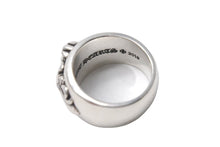 画像をギャラリービューアに読み込む, 極美品 CHROME HEARTS クロムハーツ フローラルクロス リング 指輪 サイズ19号 重量約18.4g シルバー925 中古 4c076516
