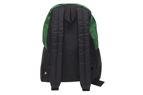 NEW YORK ニューヨーク リュック バックパック キッズ グリーン ブラック ポリエステル 美品 中古 4c076548