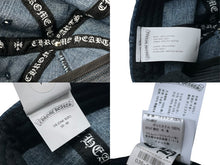 画像をギャラリービューアに読み込む, 新品未使用 CHROME HEARTS クロムハーツ キャップ ヴィンダガー クロスボール ブルー コットン 中古 4c076559
