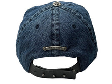 画像をギャラリービューアに読み込む, 新品未使用 CHROME HEARTS クロムハーツ キャップ ヴィンダガー クロスボール ブルー コットン 中古 4c076559