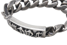 画像をギャラリービューアに読み込む, CHROME HEARTS クロムハーツ FUCK ID クラシック ブレスレット 重量約102.8g 2003/sterling刻印 全長約20cm シルバ−925 美品 中古 4c076570