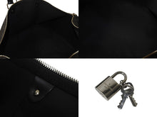 画像をギャラリービューアに読み込む, LOUIS VUITTON ルイヴィトン キーポル バンドリエール55 ボストンバッグ N41413 ダミエグラフィット ブラック 美品 中古 4c076574