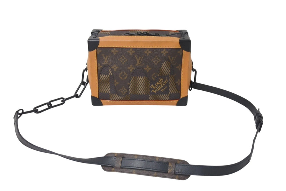 LOUIS VUITTON NIGO LV Squared Collection Damier Giant Soft Trunk Shoulder Bag N40381 Good Condition Used 4c076577