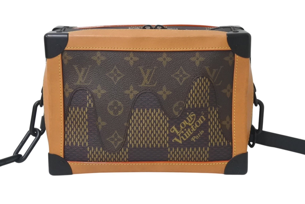 LOUIS VUITTON NIGO LV Squared Collection Damier Giant Soft Trunk Shoulder Bag N40381 Good Condition Used 4c076577